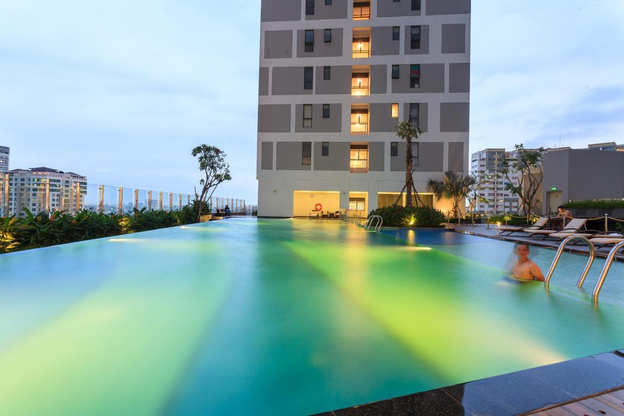 River Inn Apartment With Pool & Gym Ho Chi Minh-staden Exteriör bild