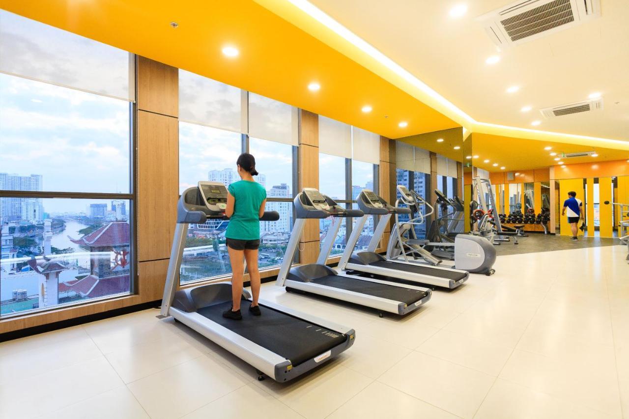 River Inn Apartment With Pool & Gym Ho Chi Minh-staden Exteriör bild