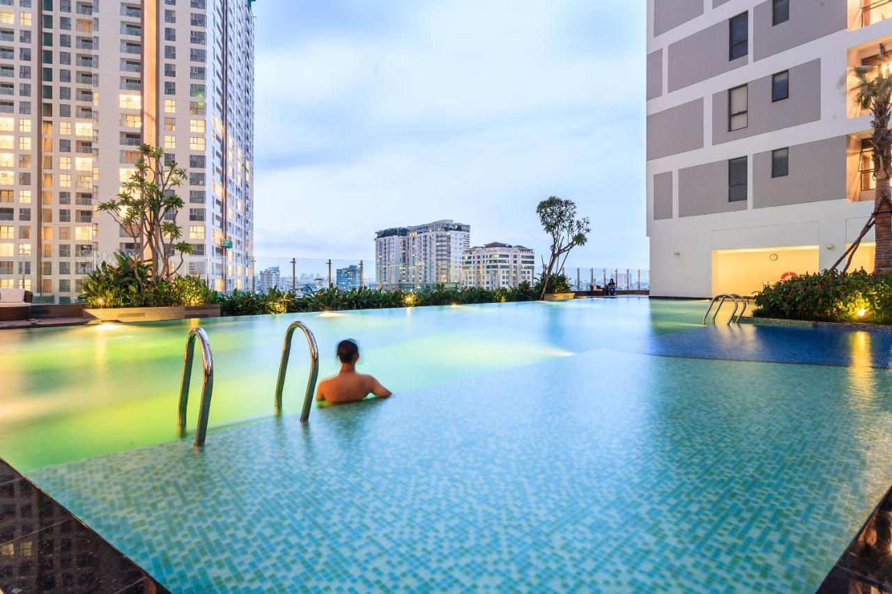 River Inn Apartment With Pool & Gym Ho Chi Minh-staden Exteriör bild